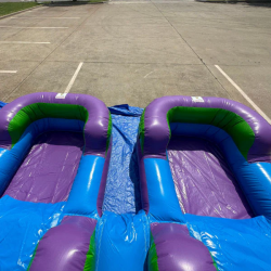 S 101 2 1720795685 #29 Dual Lane Purple Water Slide