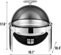 6qrolltopd 1682520034 6 Quart Round Chafer Roll Top