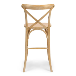 fhbarstool1 1750169290 Farmhouse Cross Back Bar Stool - Limewash