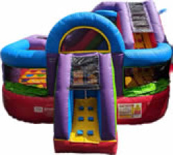 #39 Kids Wacky Zone - Tic tac toe, basketball goal, slide and jumper